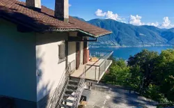 Casa Miranda 1. Stock, Bild 1: Wunderbarer Ausblick auf den Lago Maggioro (italienisch Lago Verbano, deutsch Langensee